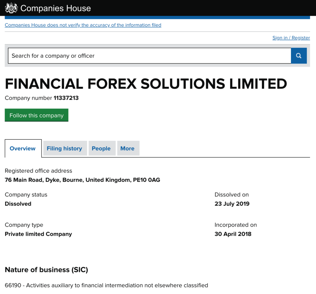 FinanceFXBond registration