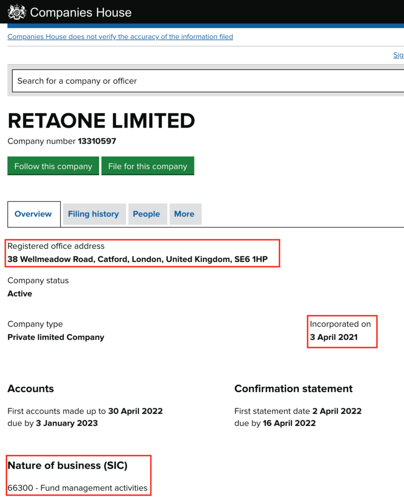 retaone review registration