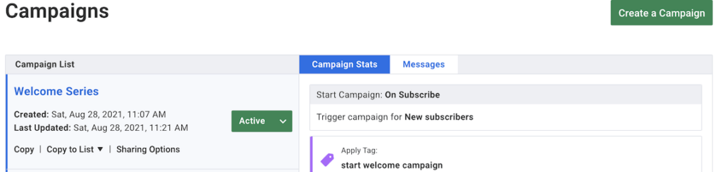 How To Create A Campaign In Aweber