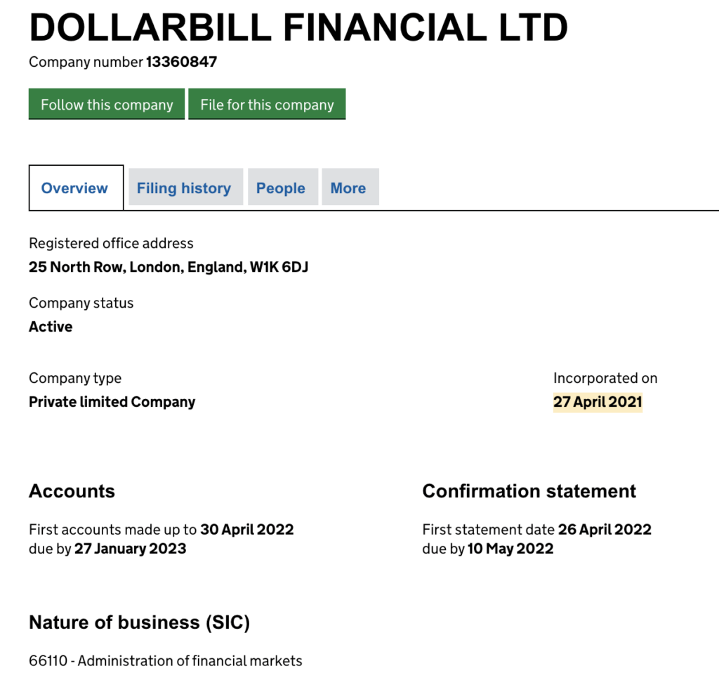 DollarBill.biz Company